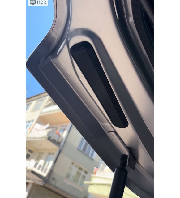 Peugeot Rifter araba bagaj kapağı