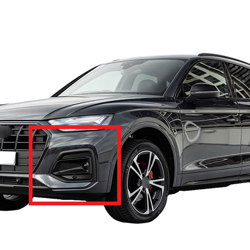 Audi Q5 Uyumlu Ön Tampon Farı Işıkları Için Gril Kapağı