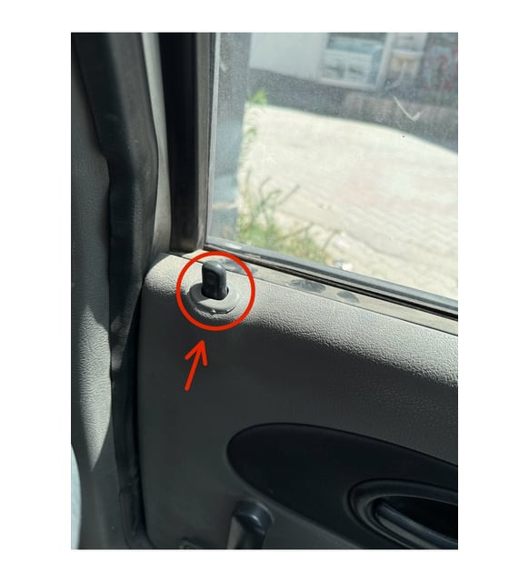 Renault Clio - Renault Symbol Thalia - Kilit çerçevesi