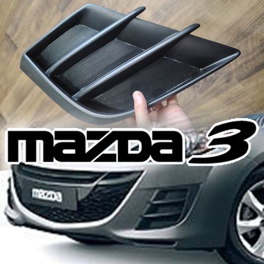 Mazda 3 Uyumlu Sis Fari Kapagi