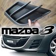 Mazda 3 Uyumlu Sis Fari Kapagi