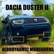 Dacia Duster II Uyumlu Aerodinamik Çamurluklar