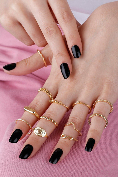 Set of 12 Rings and Joint Rings - Swordslife