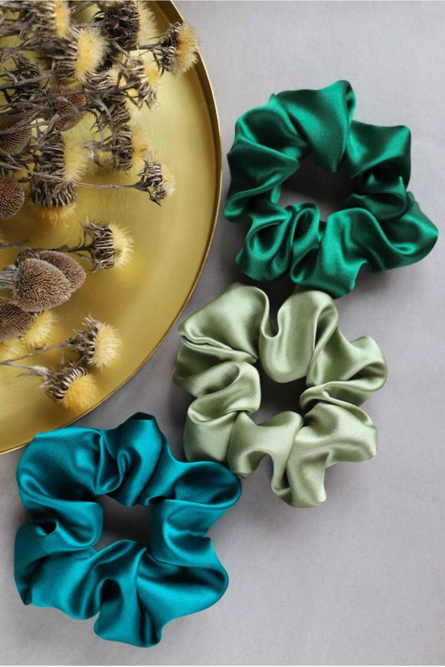 Women's 3 Piece Satin Hair Buckle Set - Swordslife