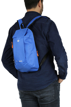 10Lt Unisex Blue Camping Cycling Hiking Mini Backpack