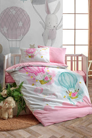 Baby Duvet Cover Set Little Princess Pink