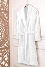 Mayer Velvet Bathrobe White - Swordslife