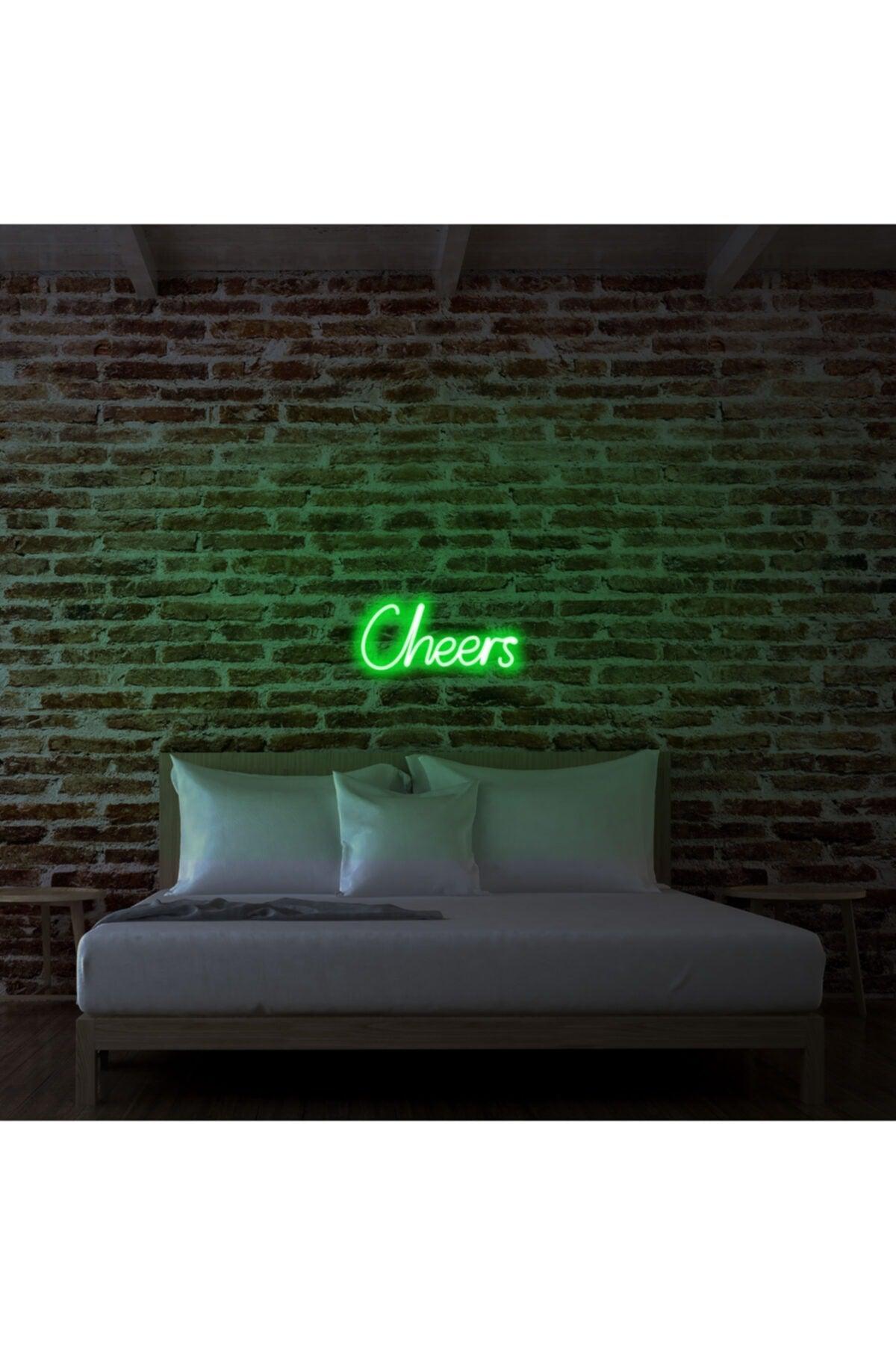 - Cheers - Led Decorative Wall Lighting Neon Graffiti Magic Led Messages -neongraph - Swordslife