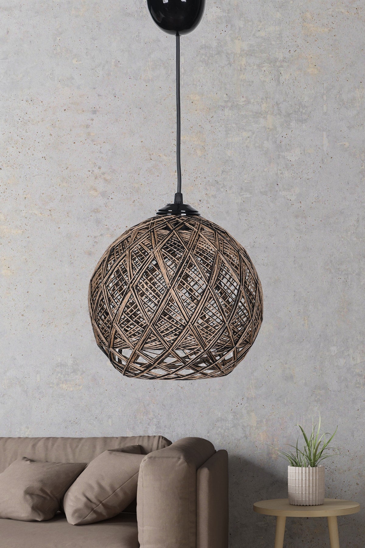 New Balle Double Wrap Jute-Black Hsra-44
