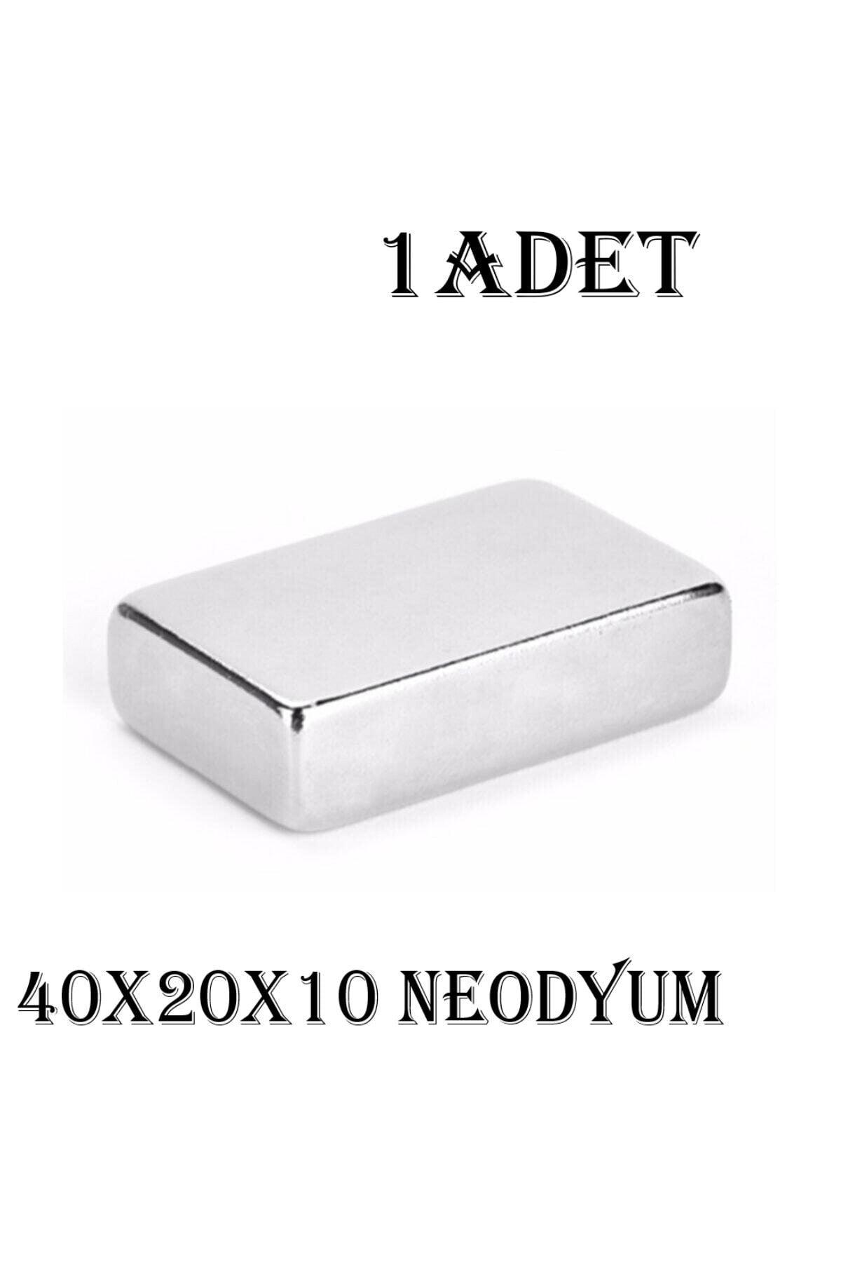 1 Piece 40mm X 20mm X 10mm Neodymium Magnet - Very Strong Magnet - Swordslife