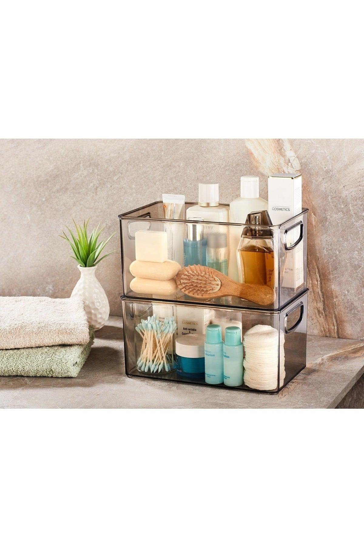 1 Piece Cabinet Organizer Organizer Large Size Gray - Swordslife