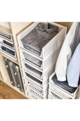 1 Pcs Medium Size Foldable Multi-Purpose Wardrobe Sliding Shelf Organizer - Swordslife