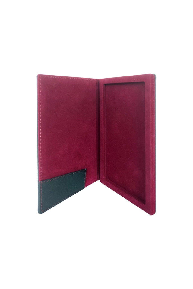 (1 Piece) Leather Accounting Pad Box