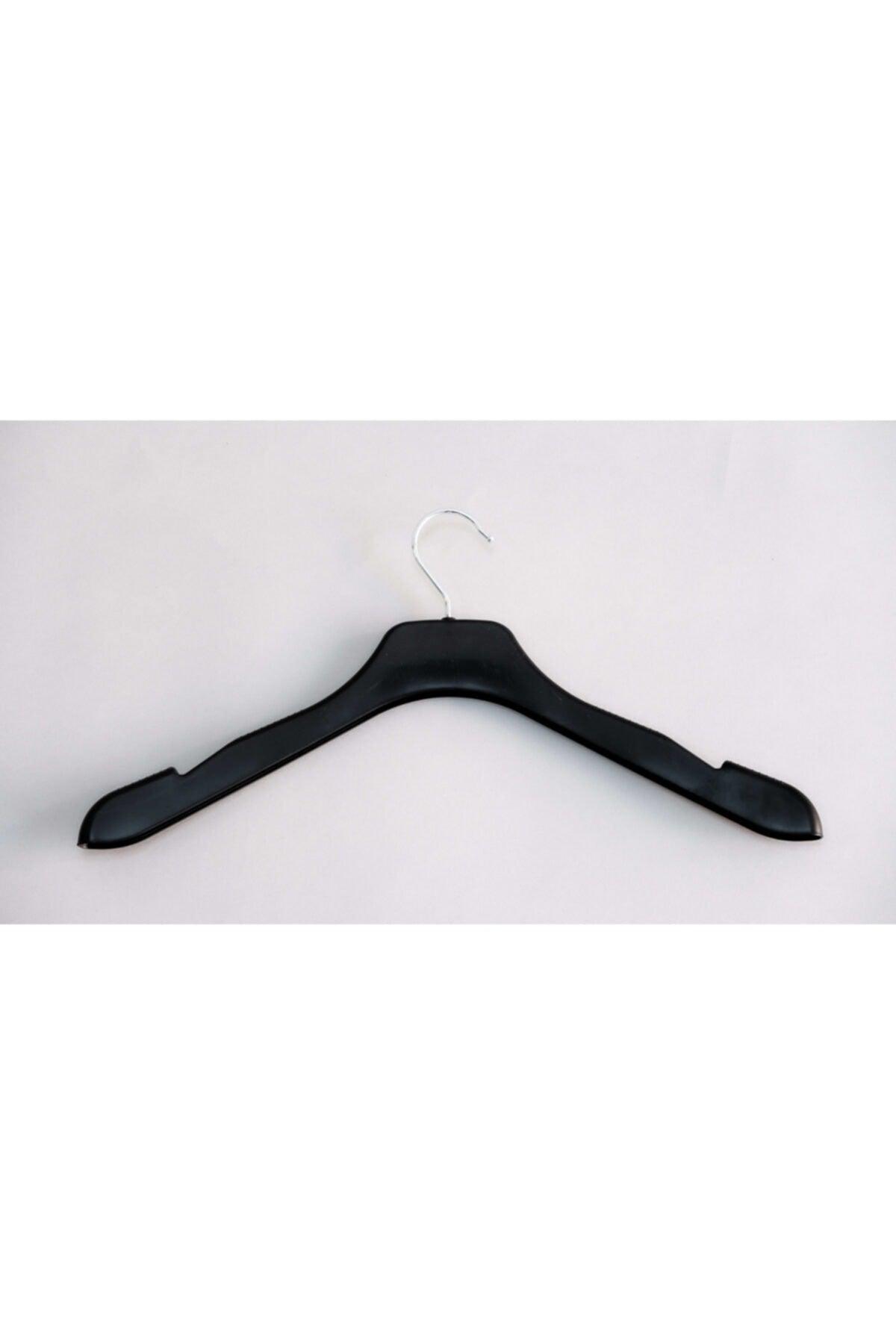 10 Hanger Black Luxury Thick Plastic Hanger - Suit, Jacket, Coat, Coat and Shirt Hanger - Swordslife