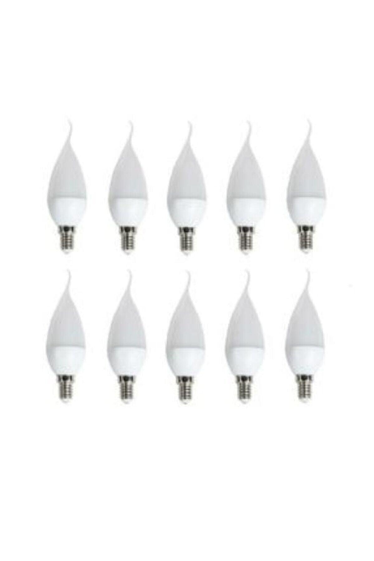 10 Pcs -5 Watt E14 Socket Curved Led Spark Plug