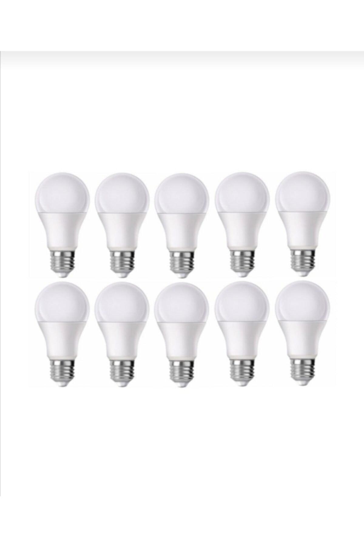 10 Watt Led Bulb White Saving Pack of 10