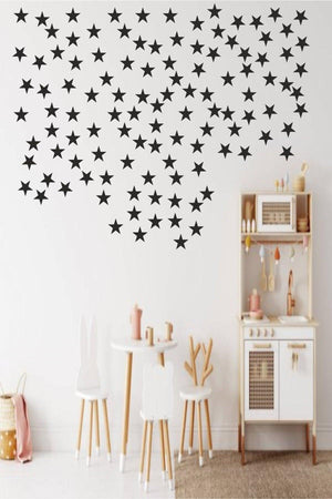 100 Pieces Mdf Laser Cut 3 cm Star - Swordslife