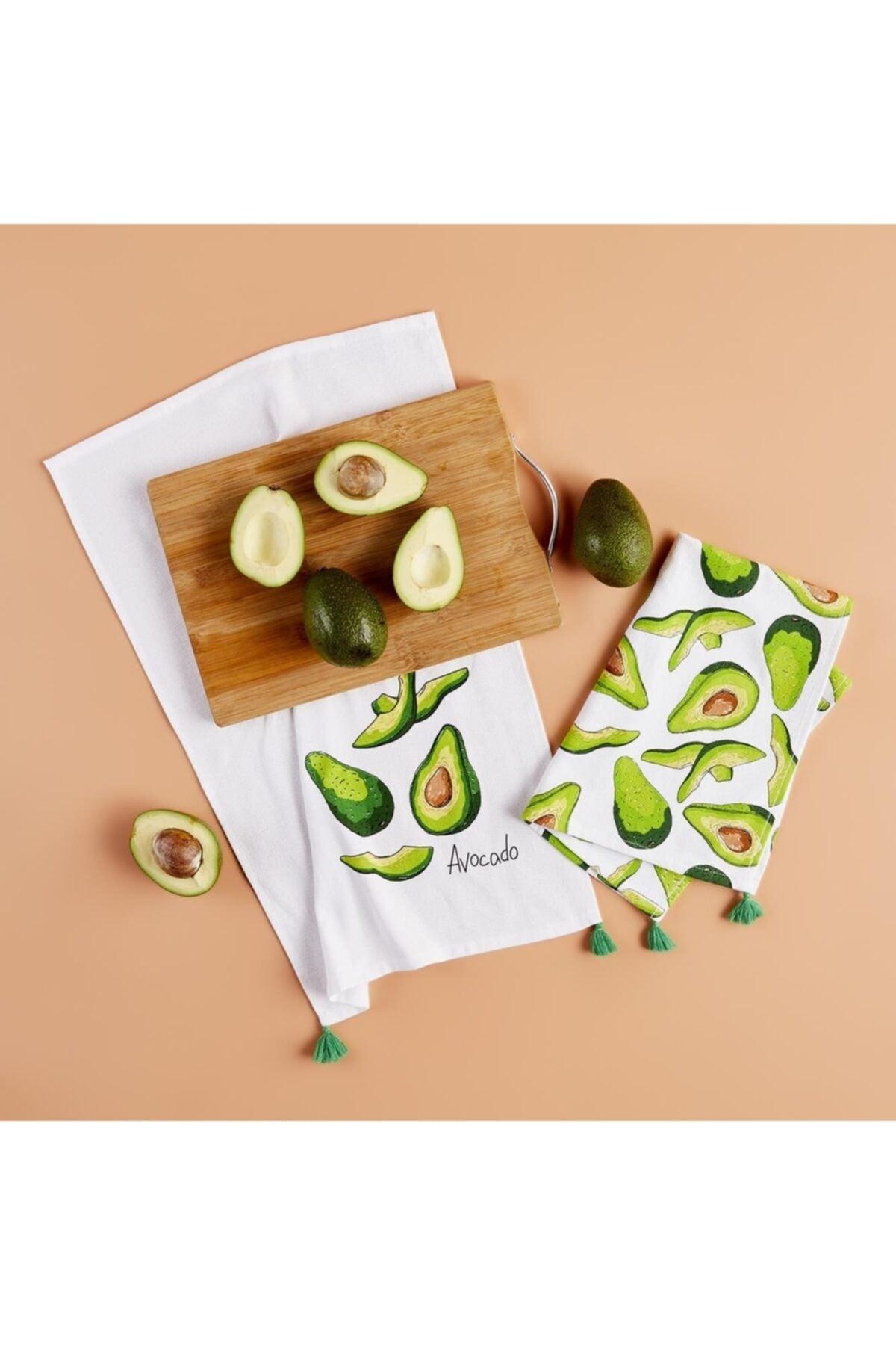 100% Cotton Avocado 2-Pack Kitchen Towel - Swordslife