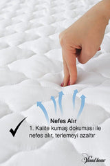 100% Cotton Quilted, Full Edge Fitted, Water & Liquid Proof Baby And Child Mattress Protector Mattress - Swordslife