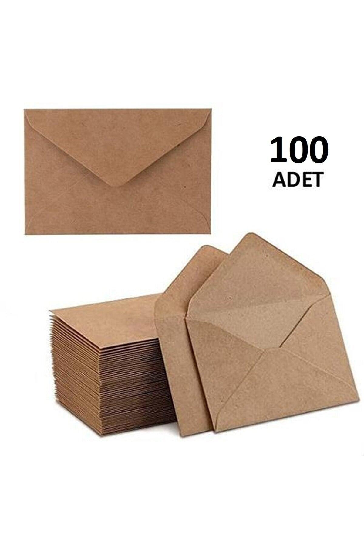 100 Pieces 13*18 Brown Çaycuma Kraft Envelope