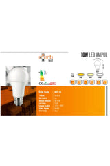 100pcs 10 Watt Led Bulb 6500k White Light