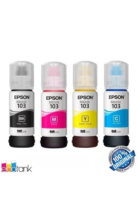 103 Original 4 Color Ink Set