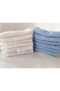 12 Pcs Multi-Purpose Kitchen Hand Towel Drying Dust Cloth 6 White 6 Blue 30x30 Cm - Swordslife