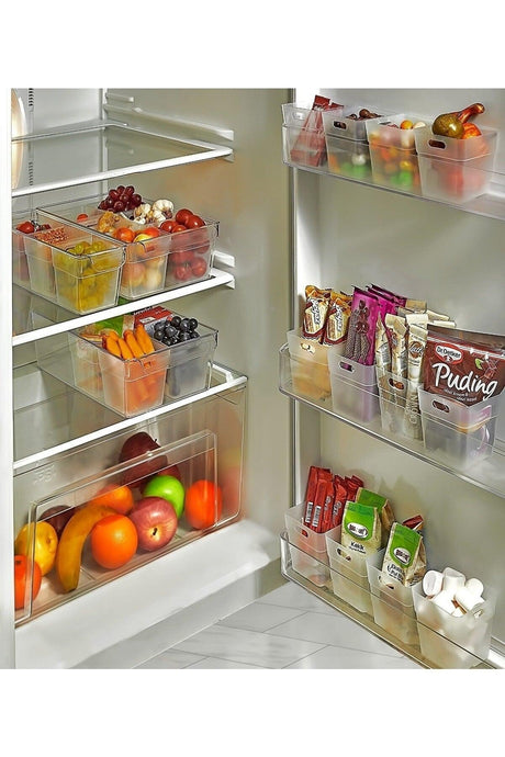 Set of 12 Refrigerator & Cover Organizer, Organizer Box - Swordslife
