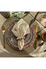 12 Pack Natural Linen Napkin - Swordslife