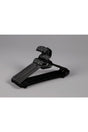 12 Pieces Black Plastic Clothes Hanger - Swordslife