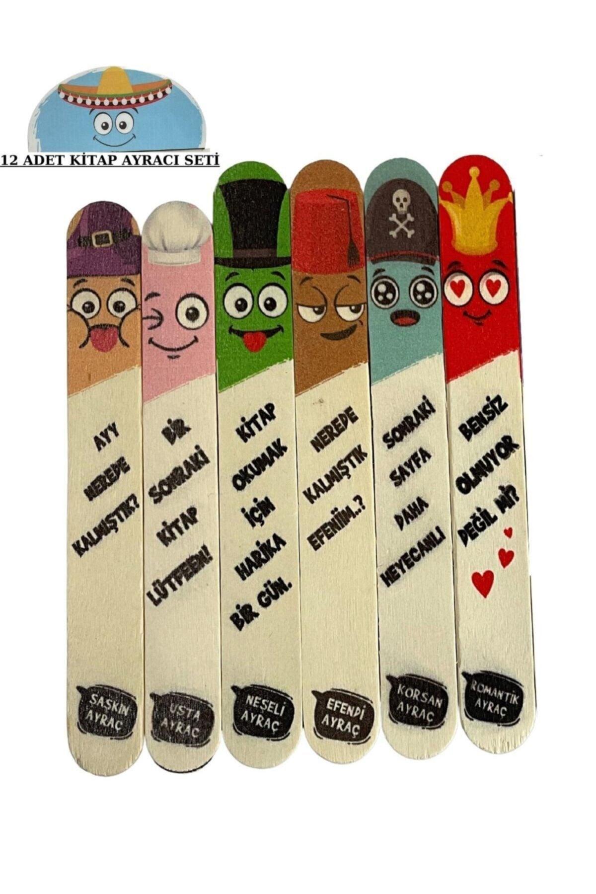 Bookmark Set with 12 Different Messages