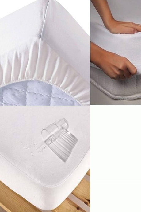 120*200 Cm Fitted Liquid Proof Mattress Protector - Swordslife