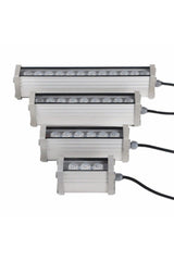 12w-33cm Wallwasher Led Blue Exterior