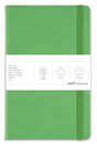 13x21 Elastic Notebook Square Green