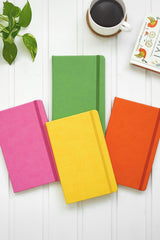 13x21 Elastic Notebook Square Orange