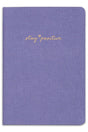 14x20 Hard Cover Notebook Dotted Lilac