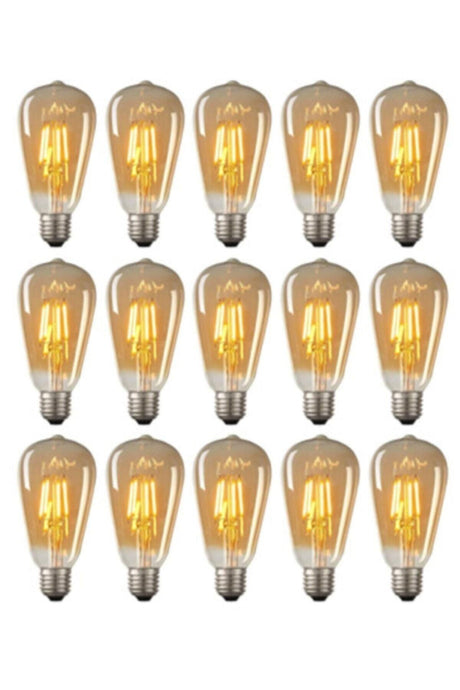 6w Rustic Bulb with 15
