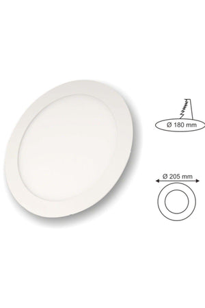 15w Daylight Led Panel Spot Metal Case - 20