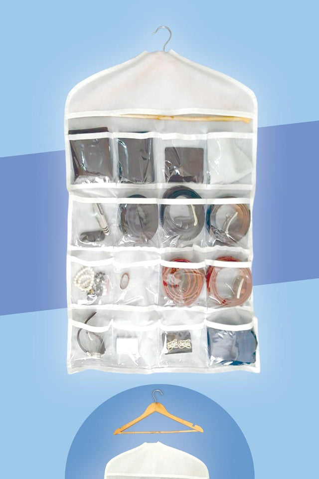 Cabinet Hanging Organizer with 16 Compartments - Organizer - Swordslife