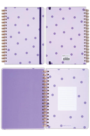 17x24 Cm Elastic Spiral Hard Cover Note