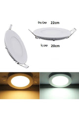 18w Daylight Led Panel Spot Metal Case - 20