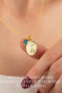 Gold Plated Pen and Evil Eye Letter Necklace - Swordslife