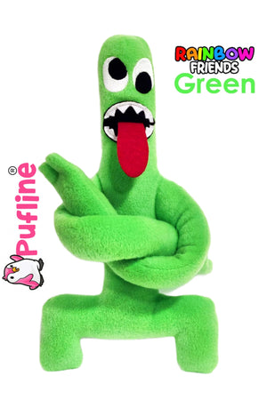 Roblox Rainbow Friends Green (Advanced) Plush Toy (30 Cm)