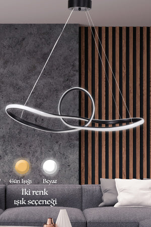 Lumiere Led Chandelier Black