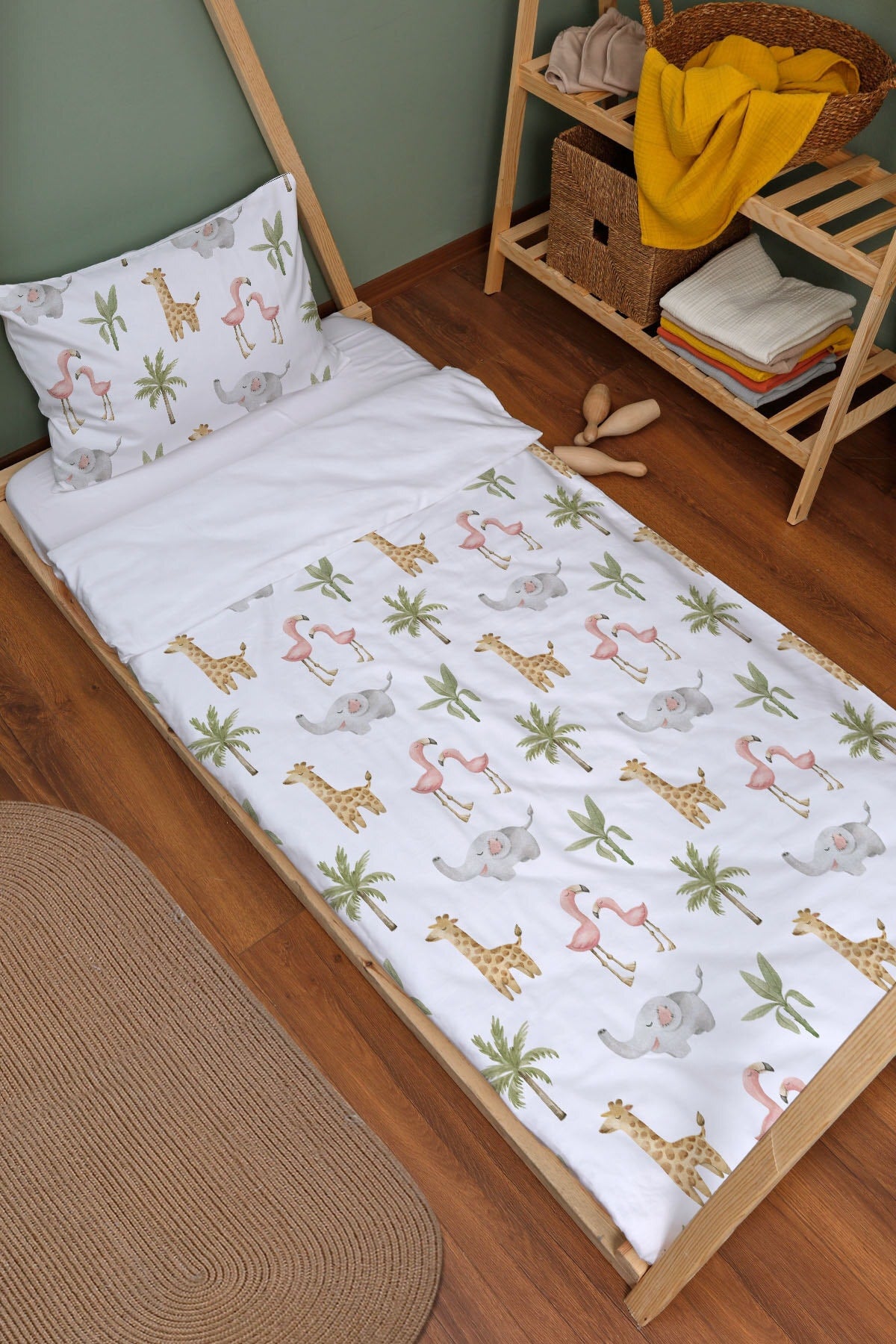 Organic Montessori Duvet Cover Set - Iconic Series
