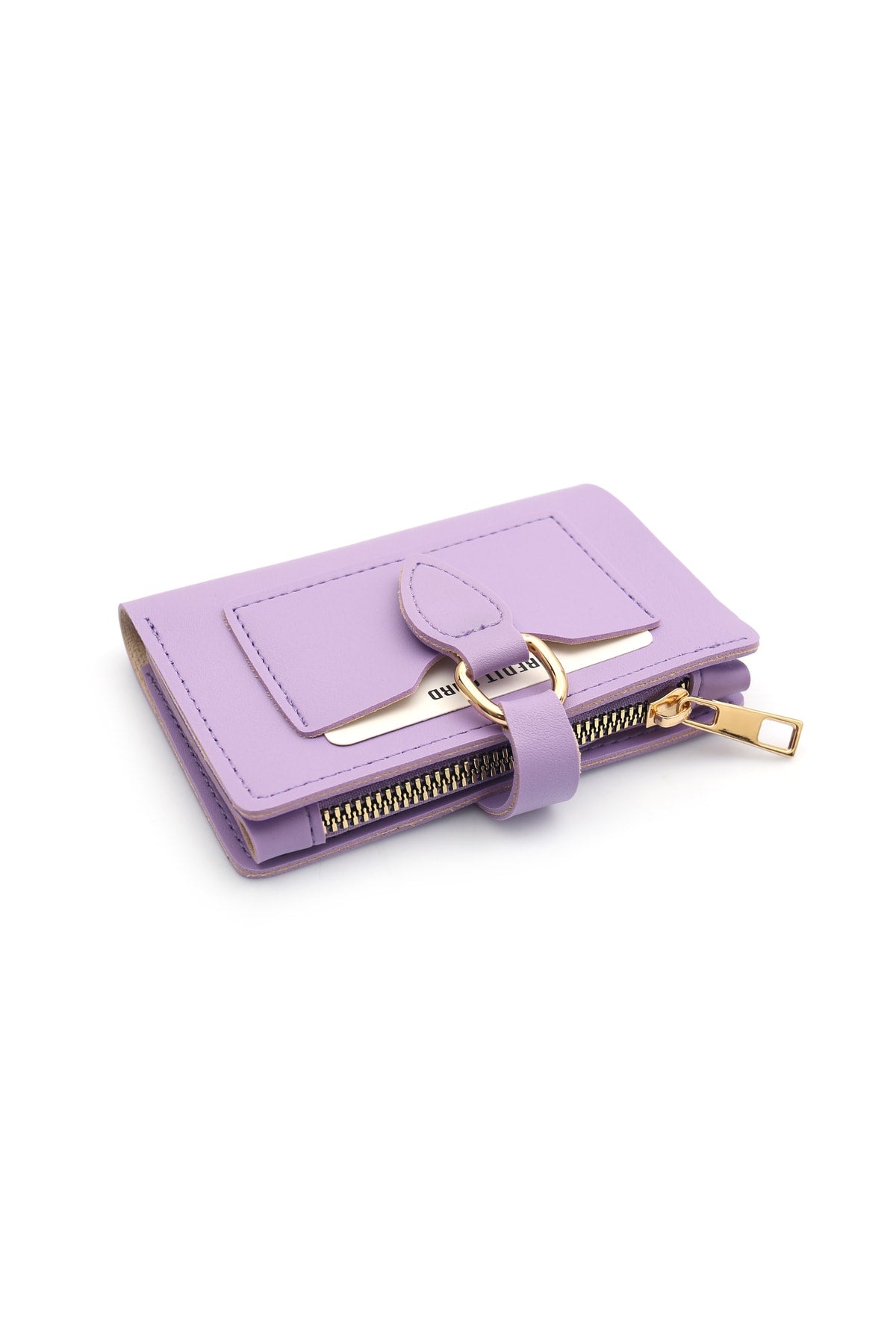 Women'S Lilac Buckle Wallet