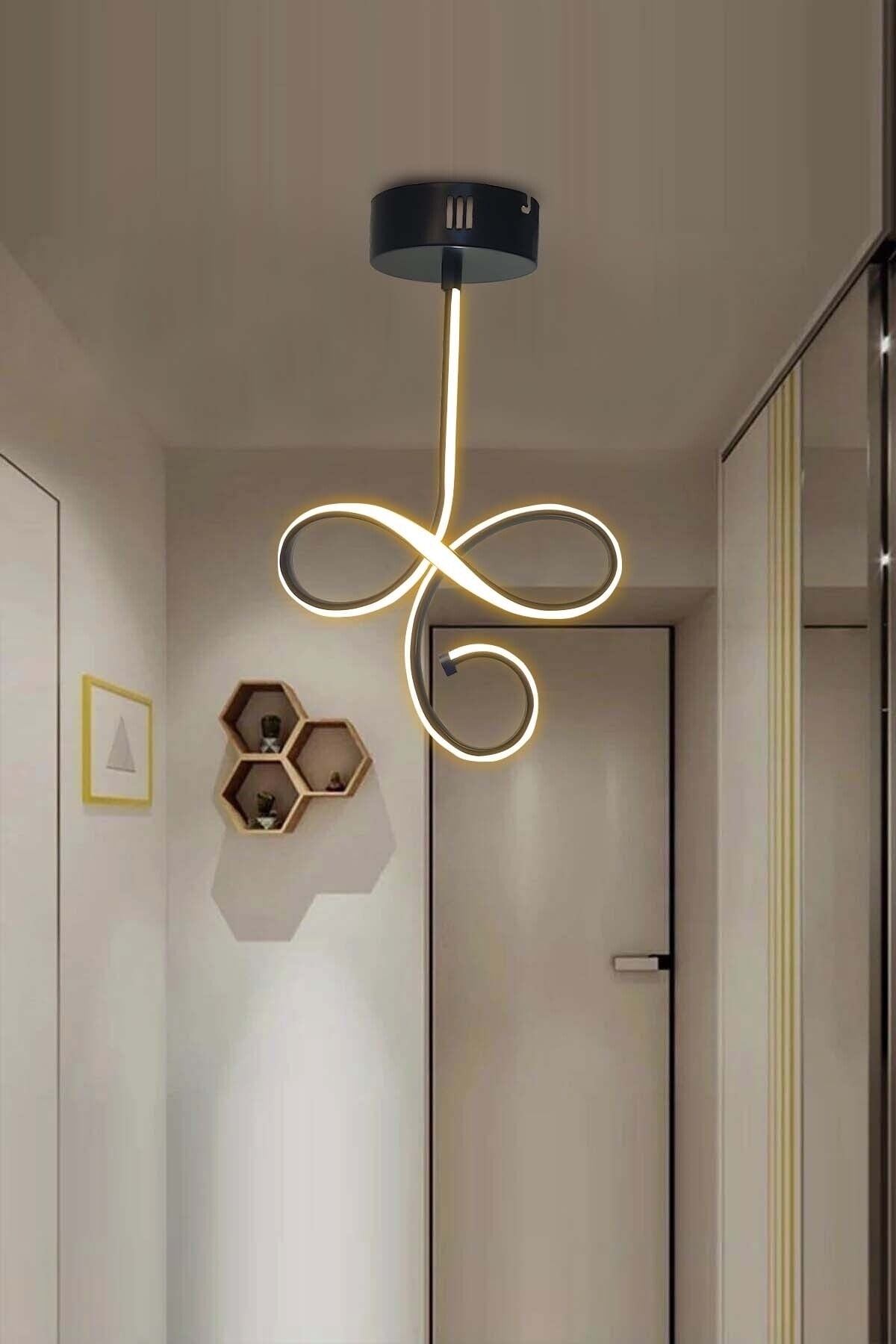 Modern Black Pendant Lamp Daylight Luxury Plafonier Led Chandelier 1 Year Company Warranty