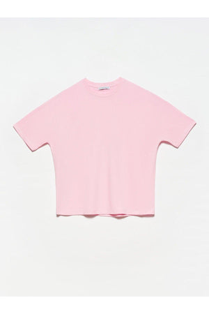 3683 Basic T-shirt Light Pink - Swordslife