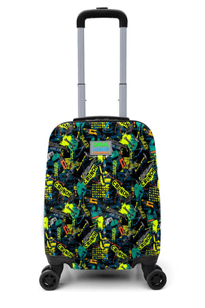 Kids Nefti Black Repair Set Patterned Suitcase 16761