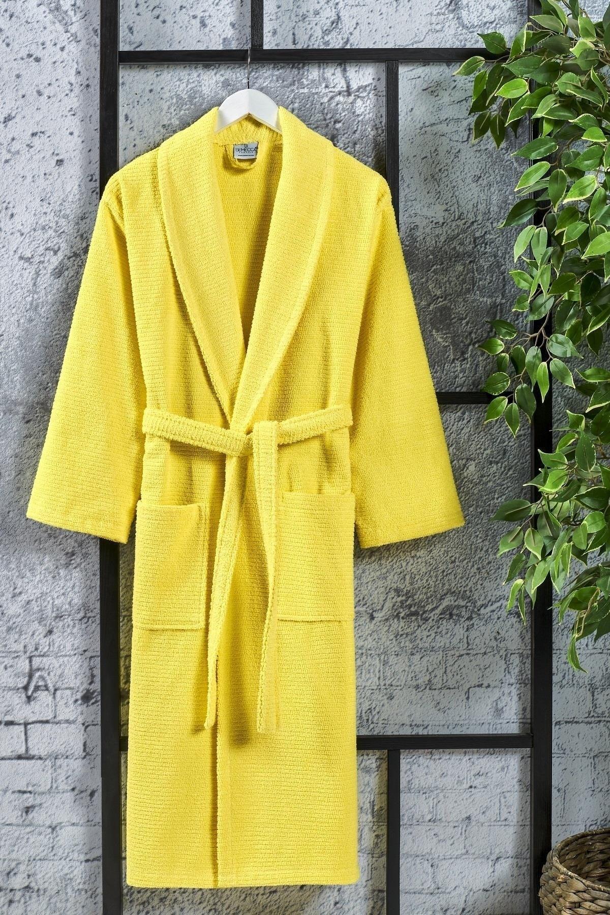 Helios Cotton Shawl Collar Bathrobe - Swordslife